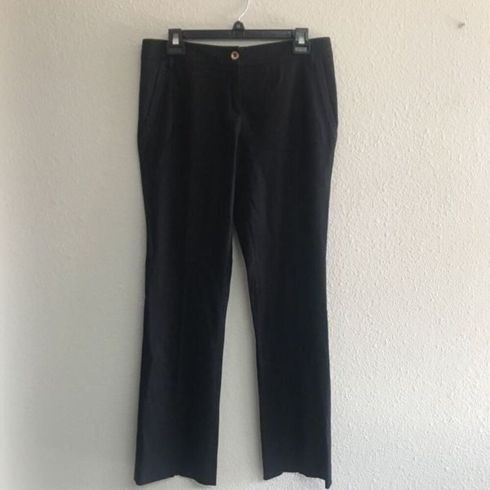 Miu Miu Women Trouser Wool Pants Straight Black 40 US 4 Pockets Zip - Picture 2 of 10